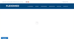 Desktop Screenshot of flexomed.com